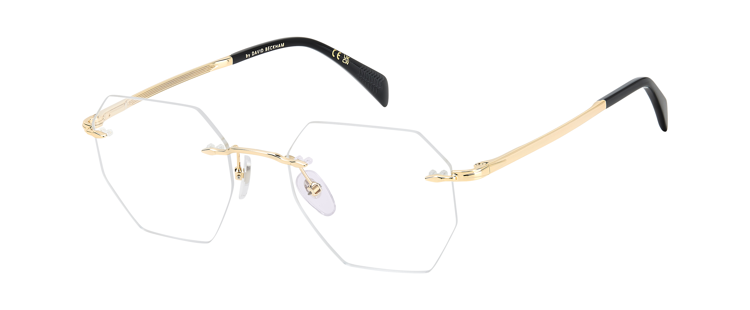DB 1189 - Gold - Blue Mirror – EYEWEAR by DAVID BECKHAM