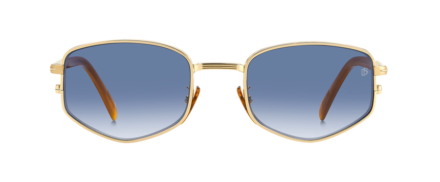 DB 1129/S - Gold Horn - Dk Blue Shaded