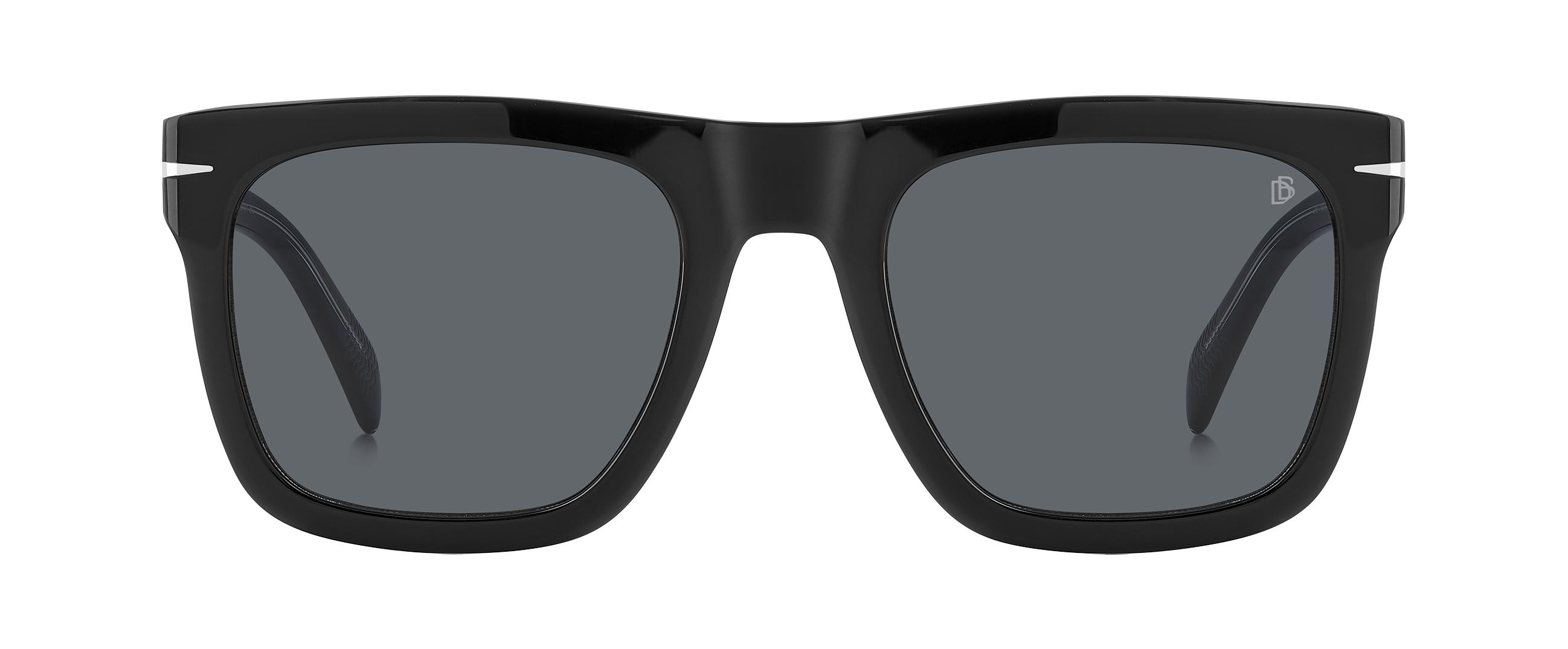 DB 7000/S FLAT - Black Crystal - Grey – EYEWEAR by DAVID BECKHAM