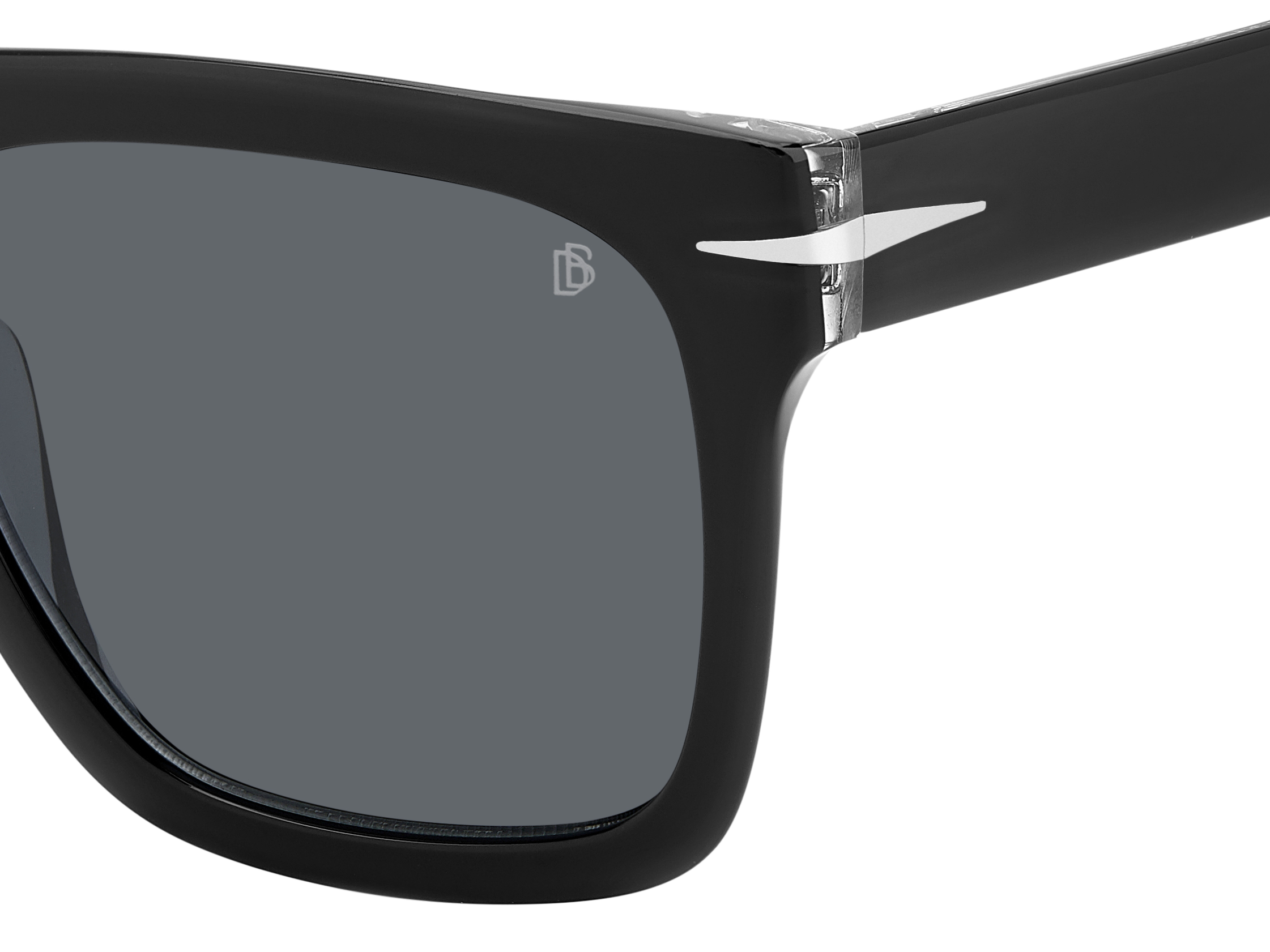 NWT David Beckham DB 7000/S-02M2 IR Black Crystal Rectangle 51mm Sunglasses Amazon.com: David Beckham Unisex Sunglasses, 807/T4 Black  main image 2