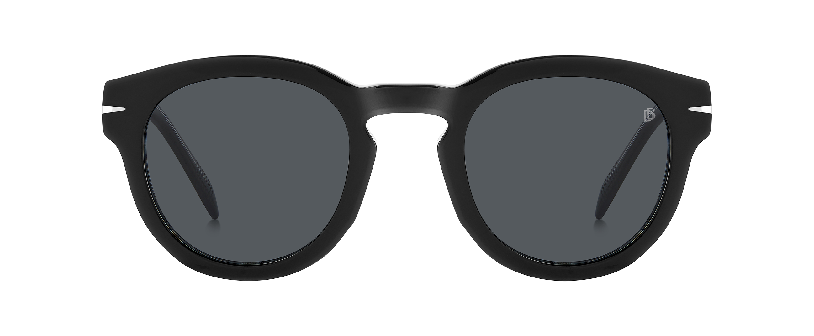 DB 7041/S FLAT - Black Crystal - Grey - 206609 – EYEWEAR by DAVID