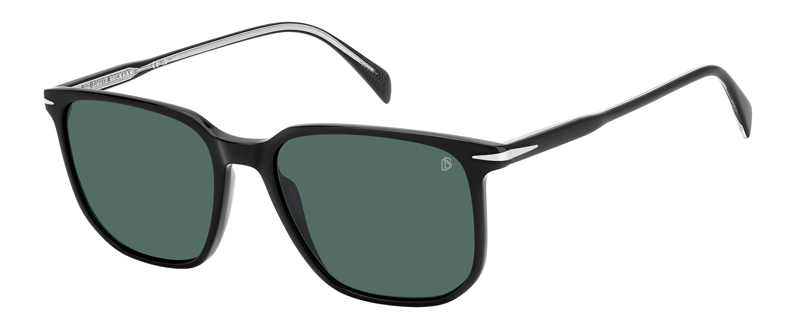 DB 1141/S - Black - Green - 206611 – EYEWEAR by DAVID BECKHAM