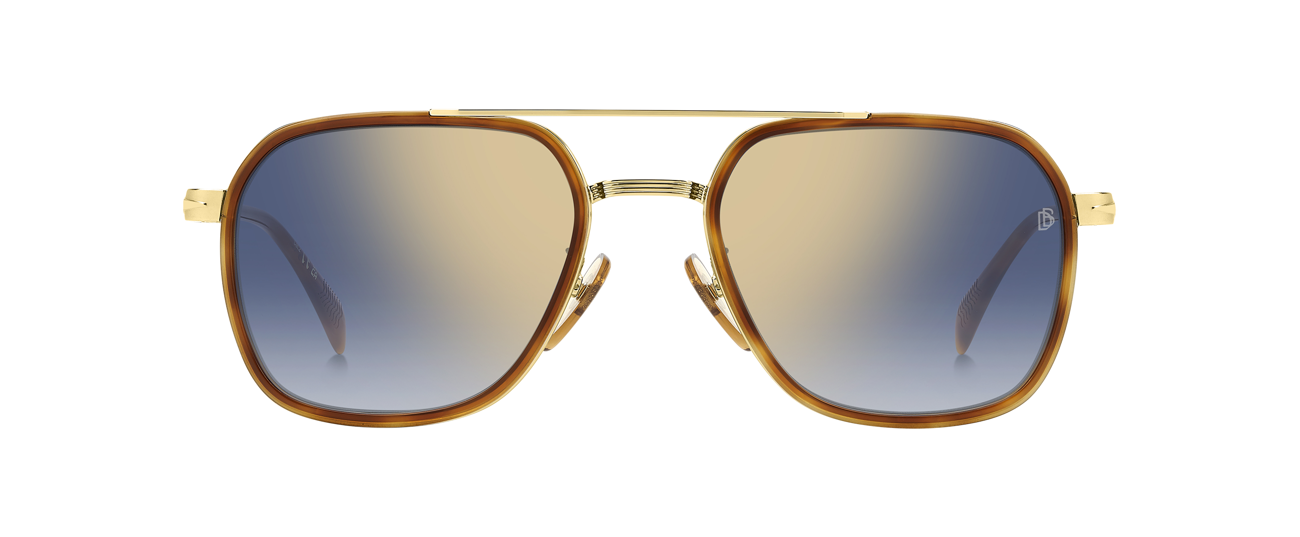 Christopher Kane Gold Mirrored Sunglasses 100% Speedcraft Money Mike HiPER 24K Gold Mirror Sunglasses  main image 3