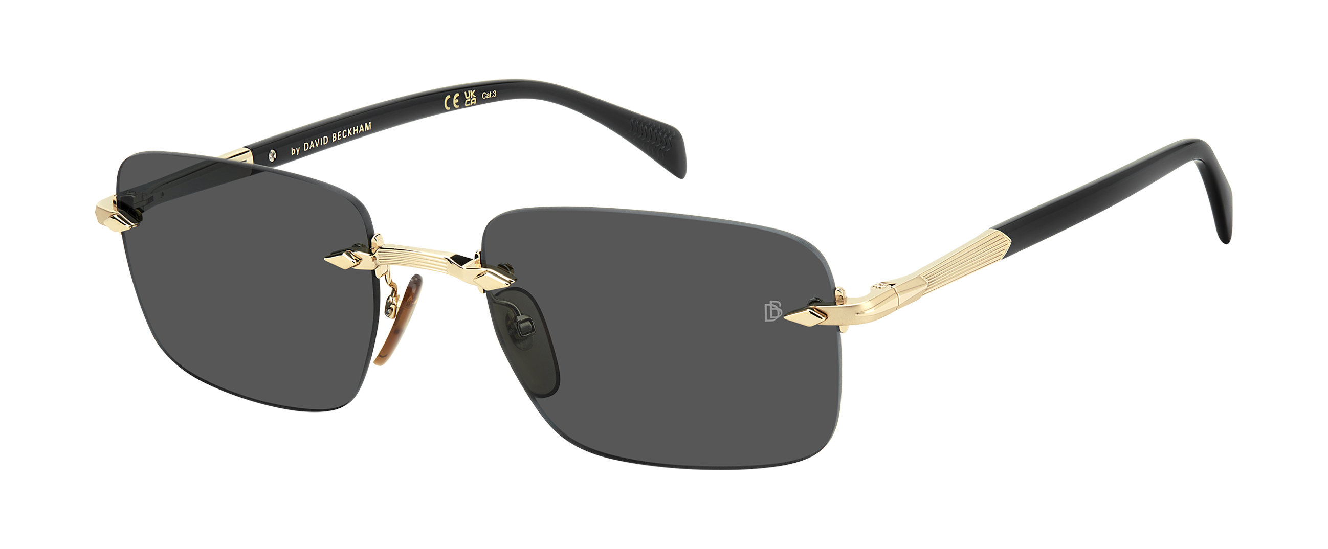 DB 1195/S - Gold Black 2 - Grey – EYEWEAR by DAVID BECKHAM