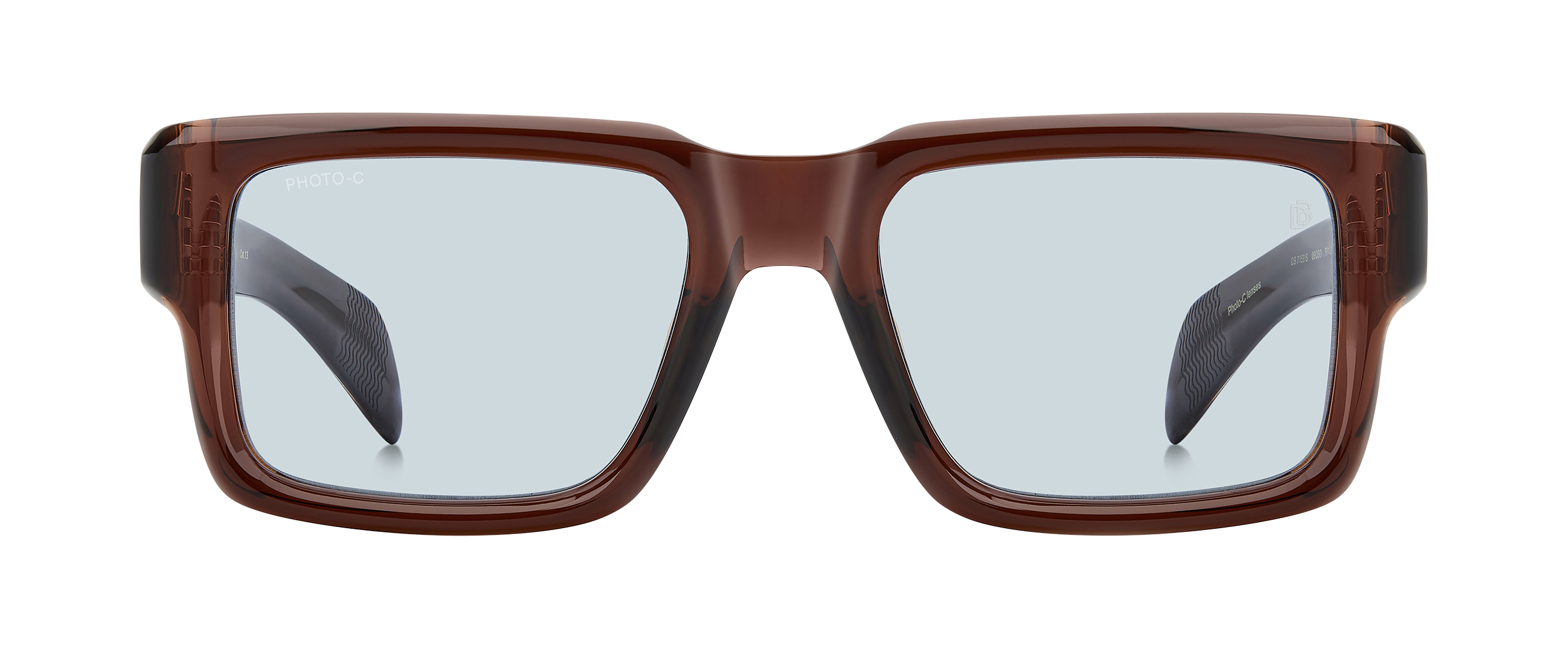 DB 7159/S - Brown - Blue Photochromic Antireflex – EYEWEAR by