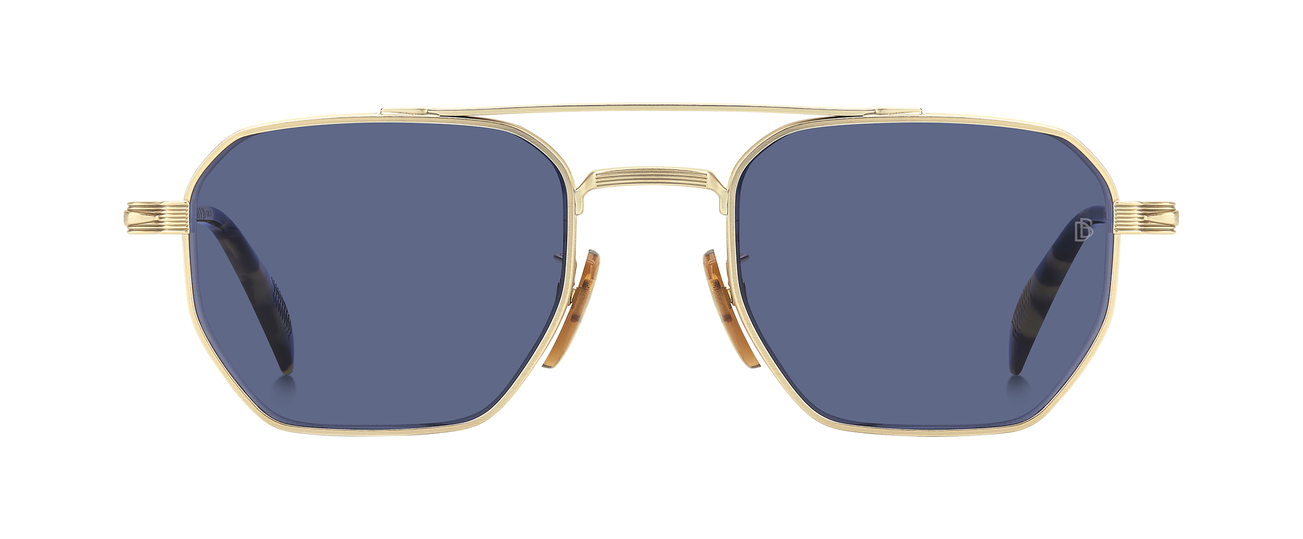 DB 1229/S - Gold Honey Havana - Blue Avio Antireflex – EYEWEAR by