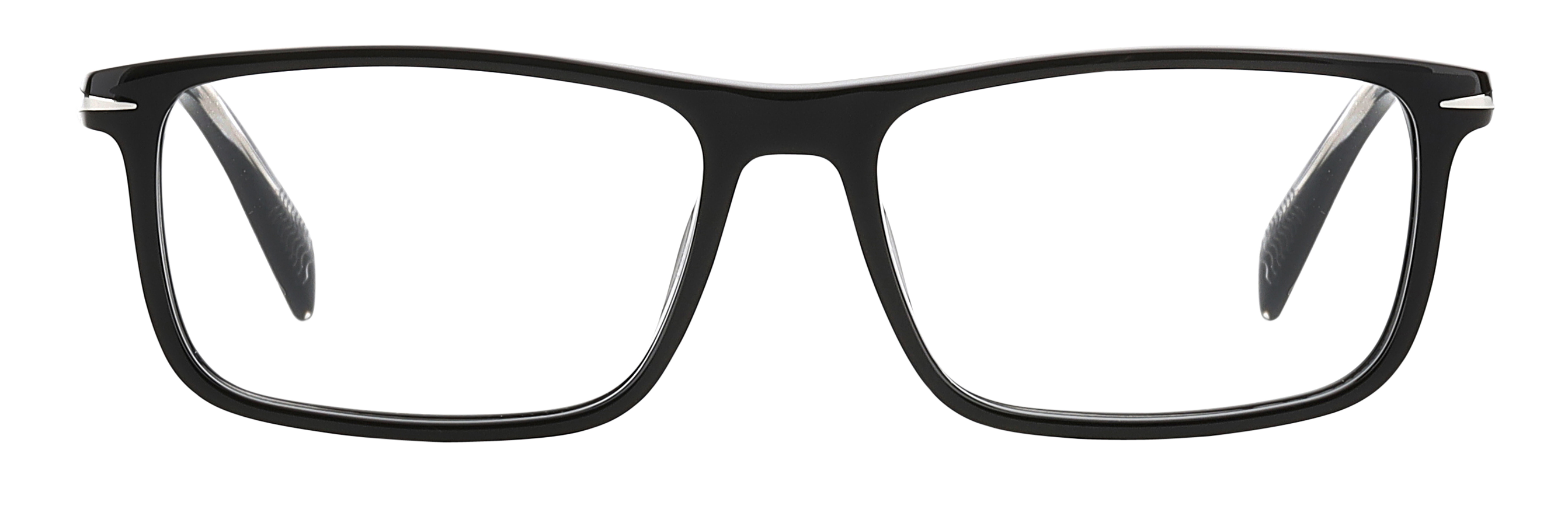 TRANSPARENT SUNGLASSES - BLACK