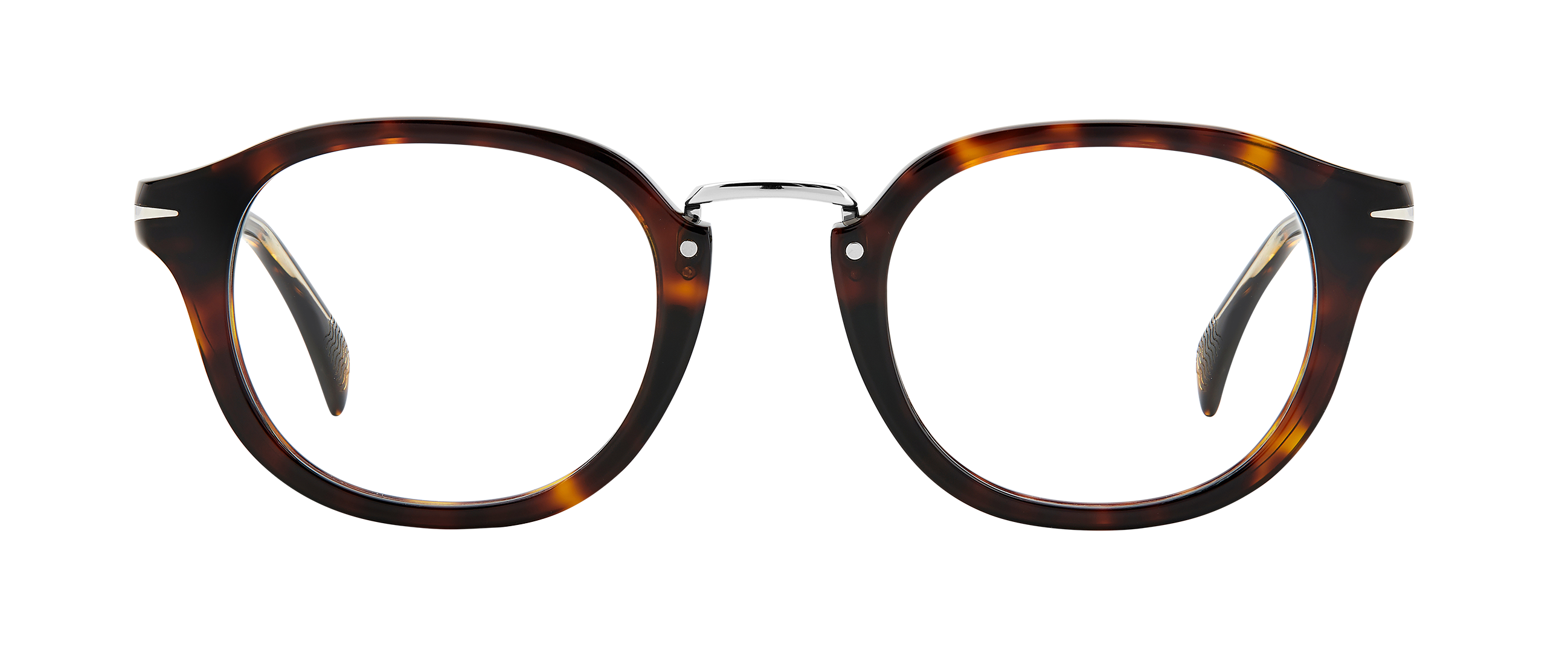 DB 1103 - Silver Havana - Frames - 106336 – EYEWEAR by DAVID BECKHAM