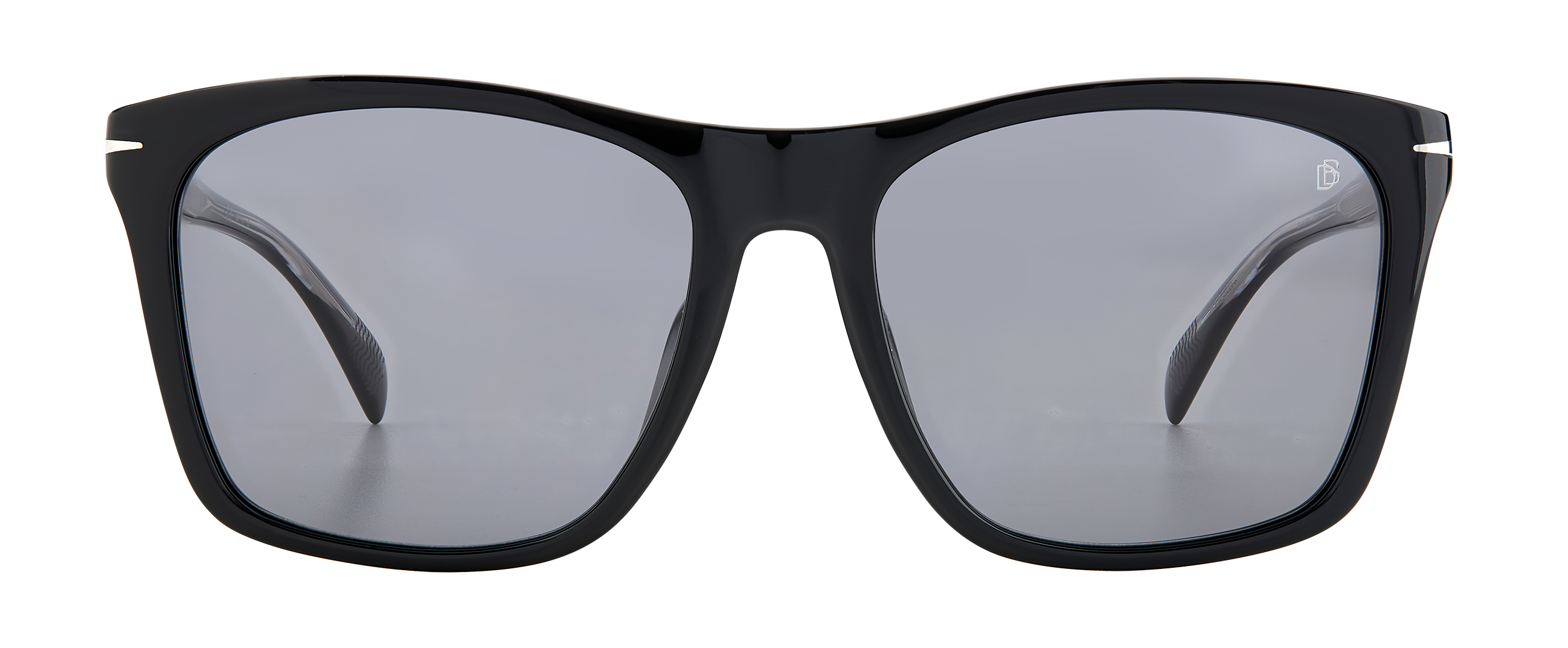 DB 1054/F/S - Black Silver - Grey Polarized - 203909 – EYEWEAR by