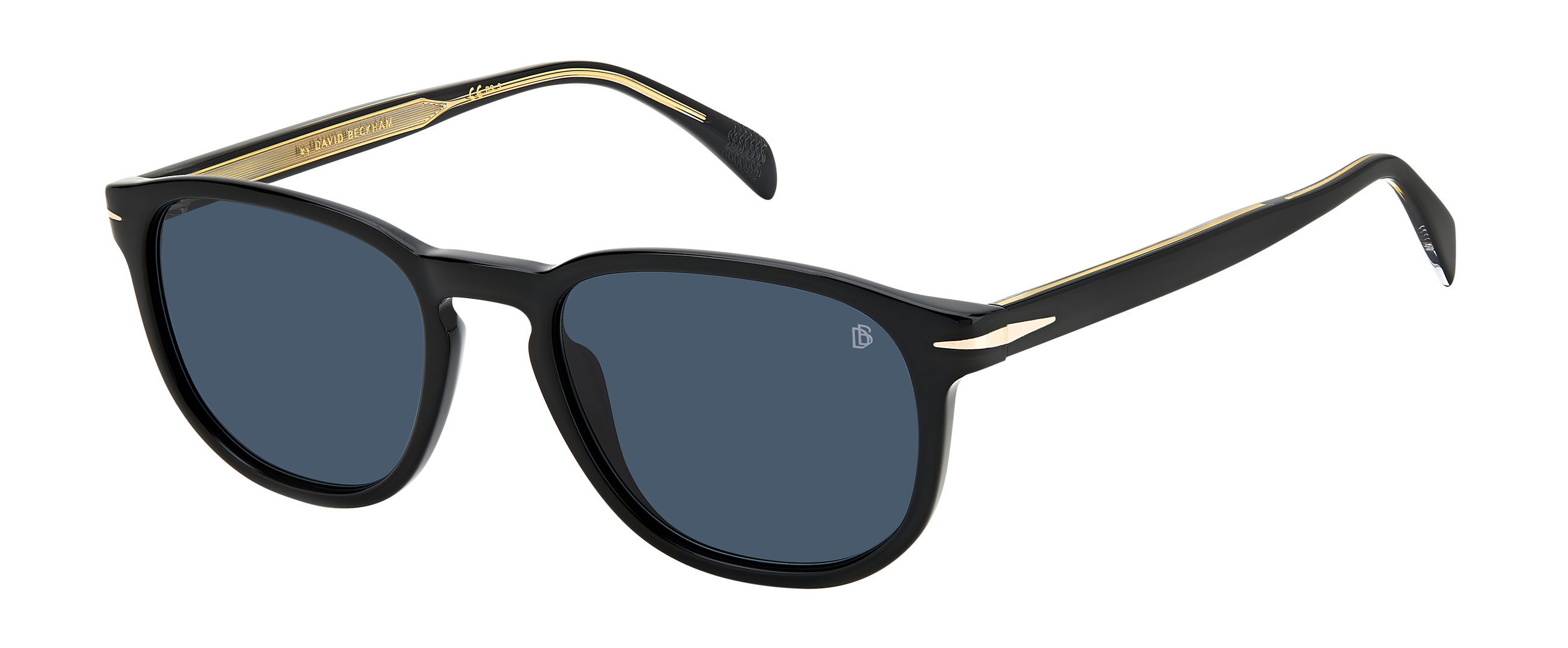 DB 1070/S - Black - Blue Avio - 204434 – EYEWEAR by DAVID BECKHAM