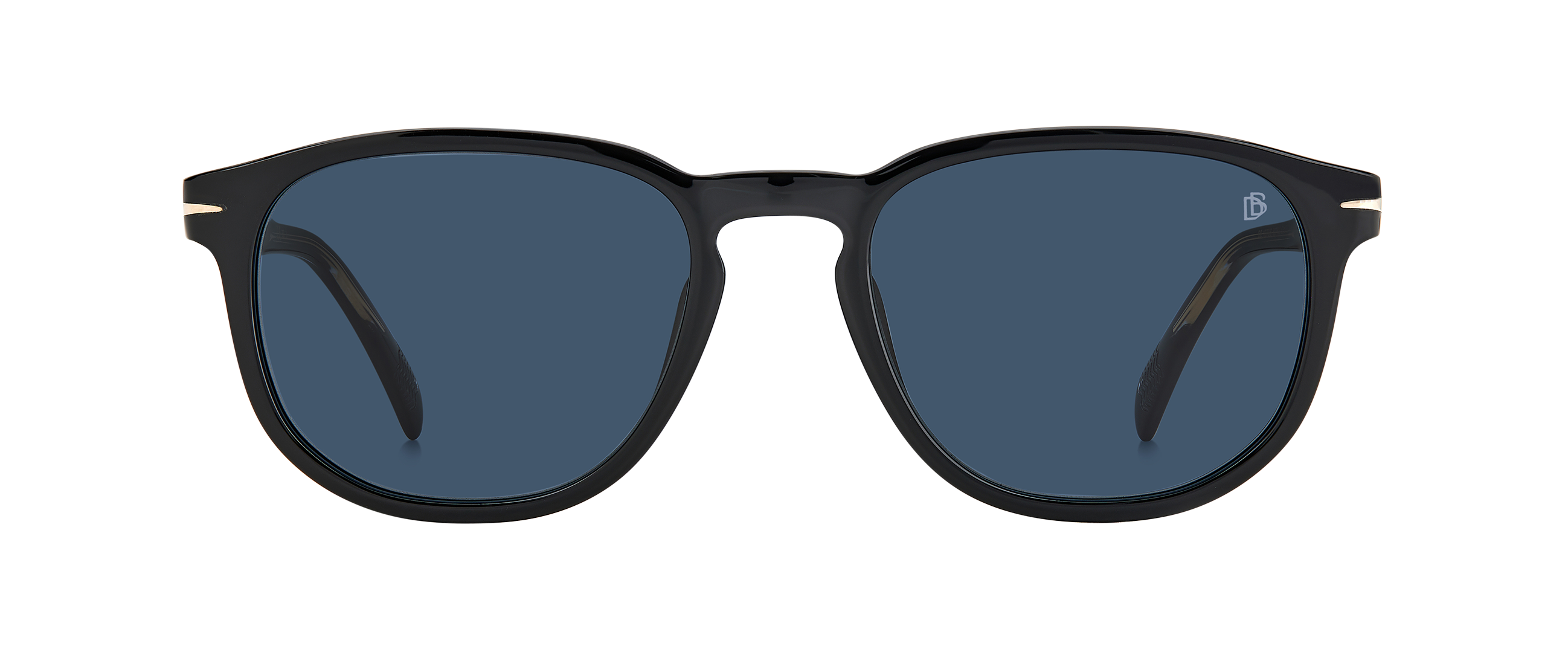 DB 1070/S - Black - Blue Avio - 204434 – EYEWEAR by DAVID BECKHAM