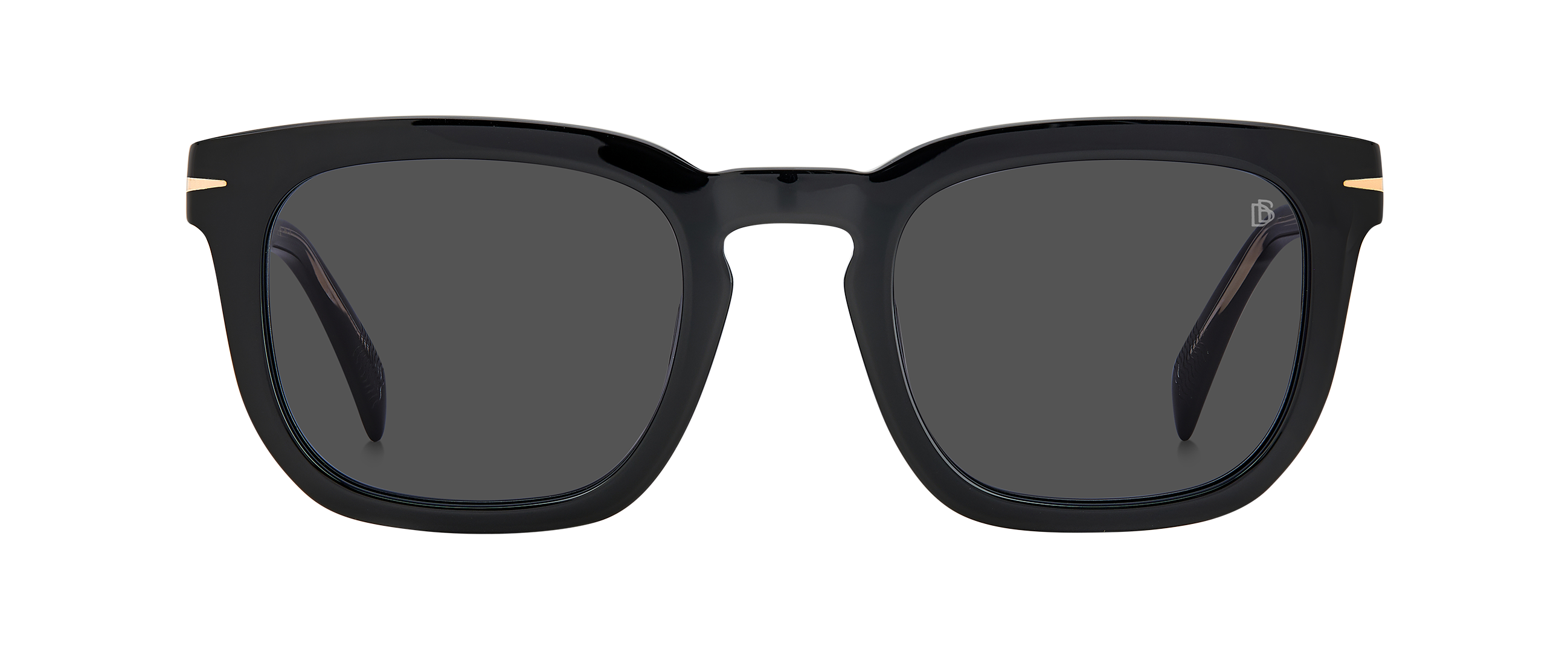 DB 7076/S - Black - Grey - 204729 – EYEWEAR by DAVID BECKHAM