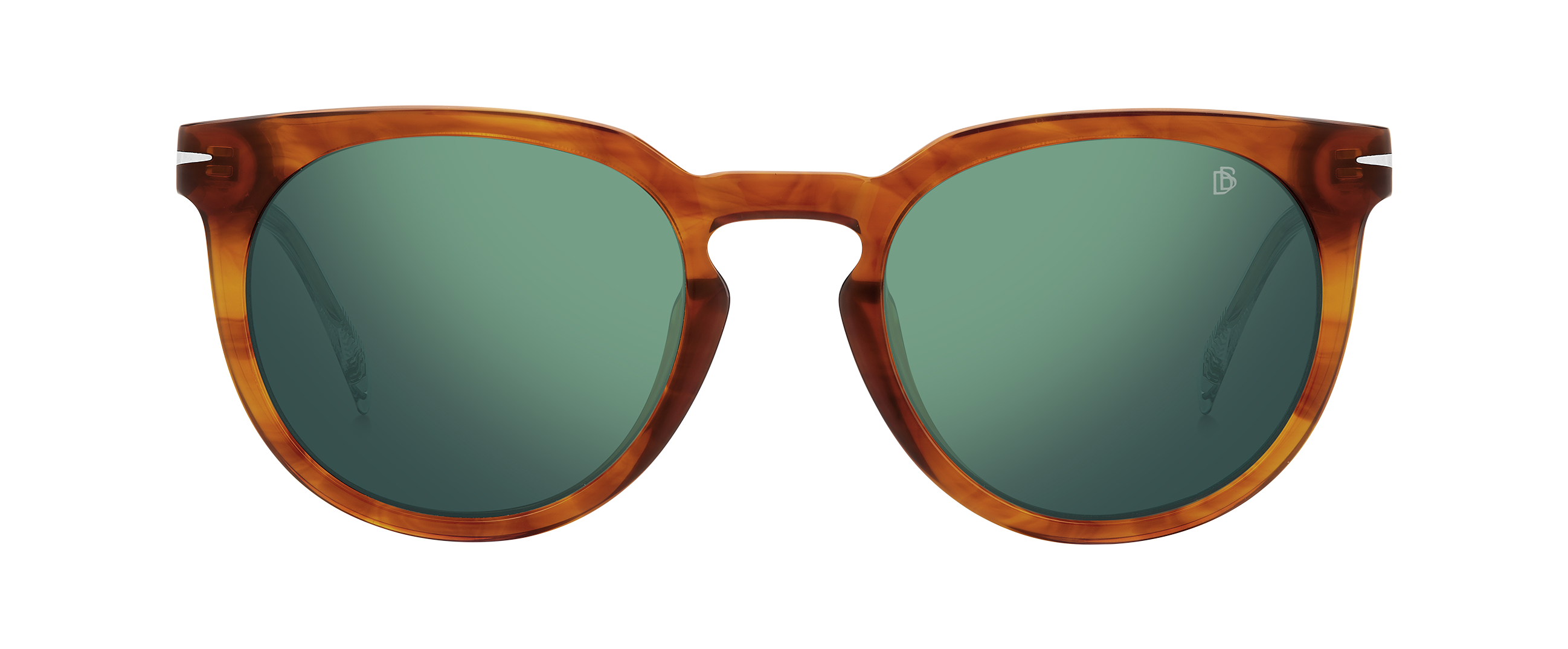 DB 1112/S - Brown - Green Mirror - 205846 – EYEWEAR by DAVID BECKHAM