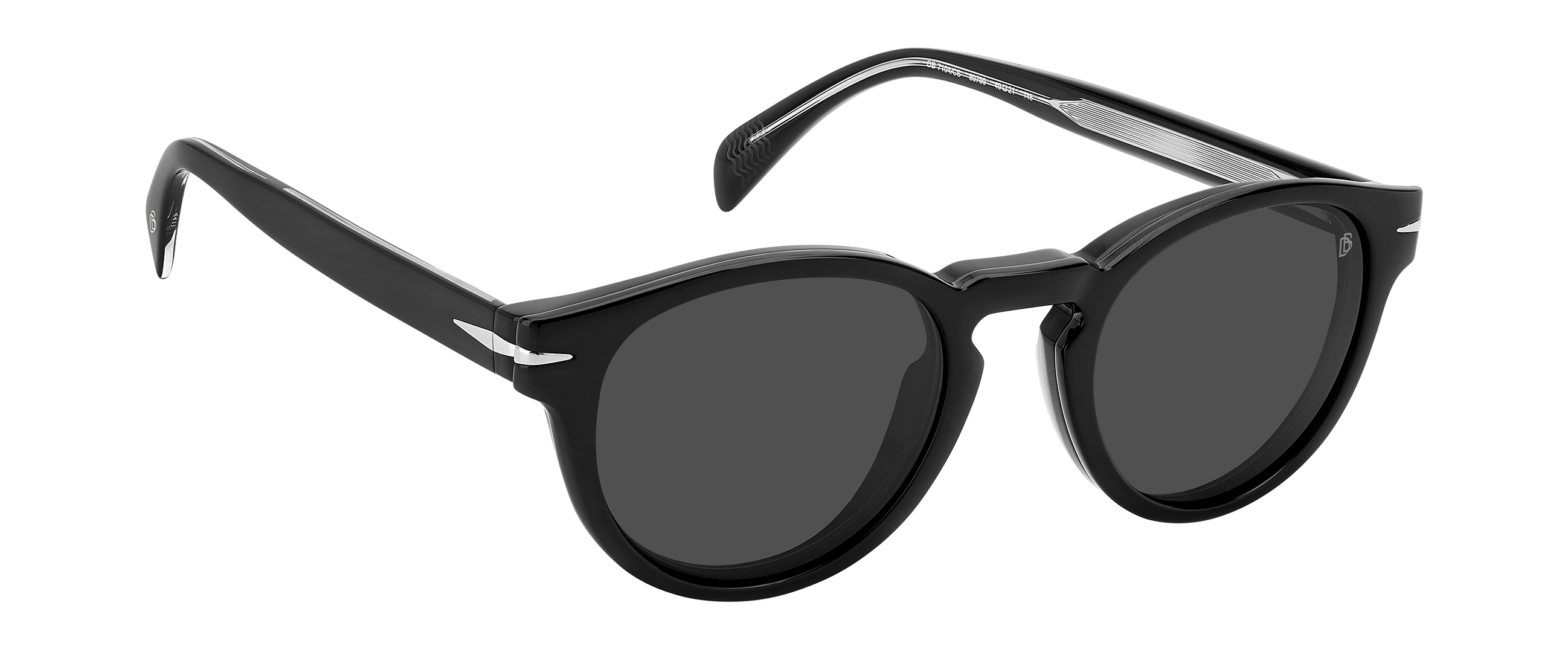 DB 7104/CS - Black - Grey Polarized - 205847 – EYEWEAR by DAVID