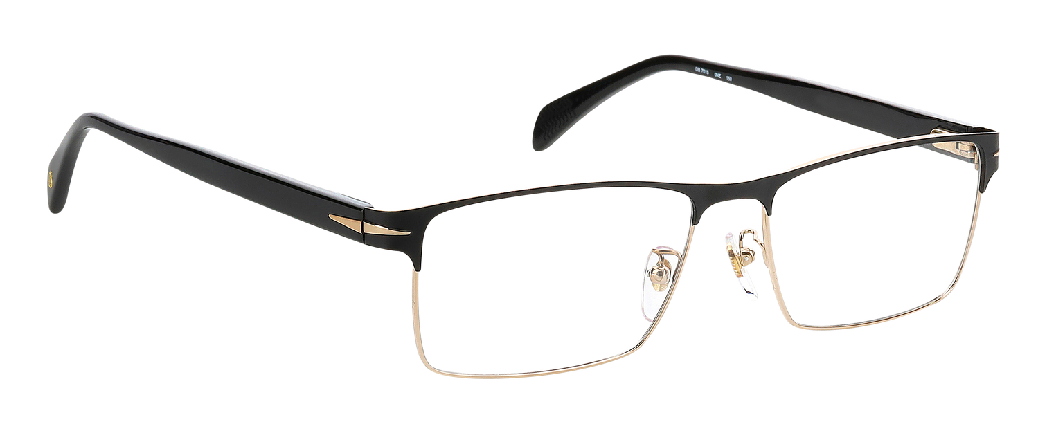 DB 7015 - Preto dourado mate - Armações