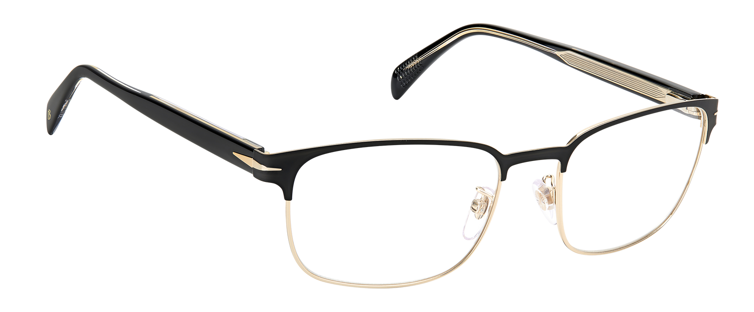 DB 1066 - Matte Black Gold - Frames