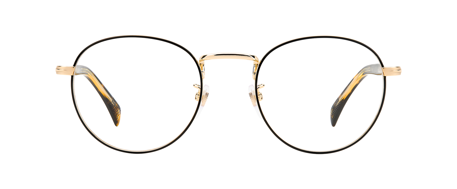 DB 1127 - Mattschwarz Gold - Rahmen