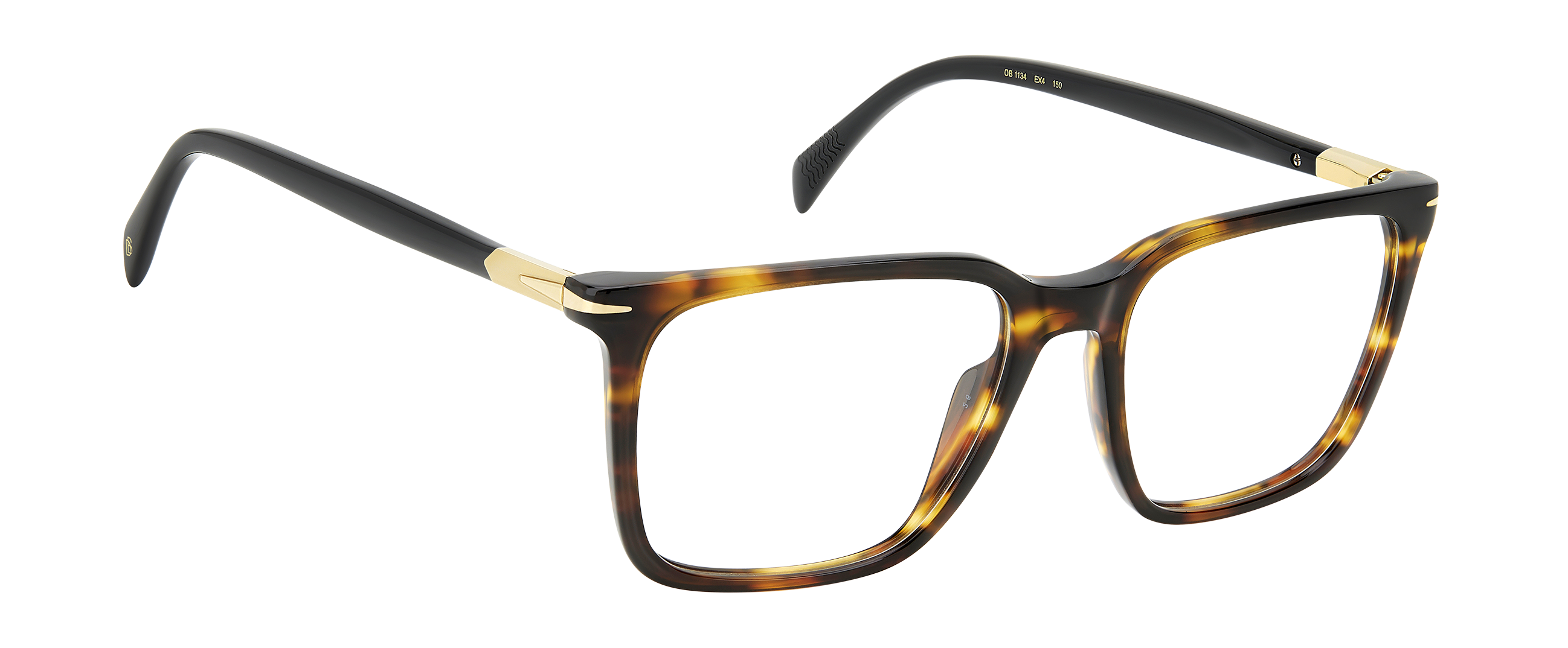 DB 1134 - Brown Horn - Frames - 107372 – EYEWEAR by DAVID BECKHAM