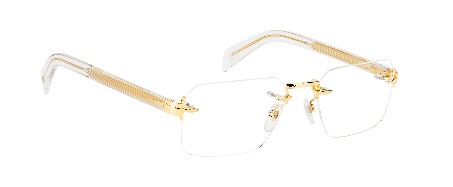 DB 7116 - Gold Crystal - Blue Mirror