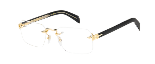 DB 7116 - Gold Schwarz 2 - Blauer Spiegel