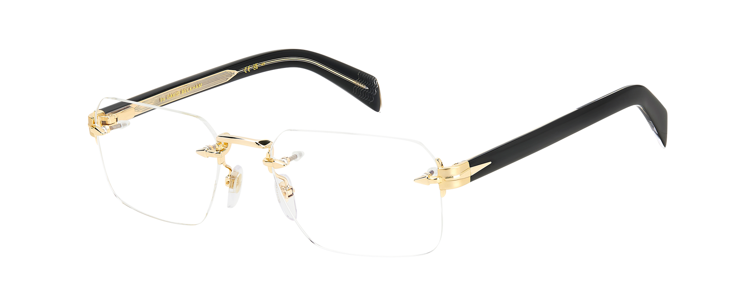 DB 7116 - Gold Black 2 - Blue Mirror