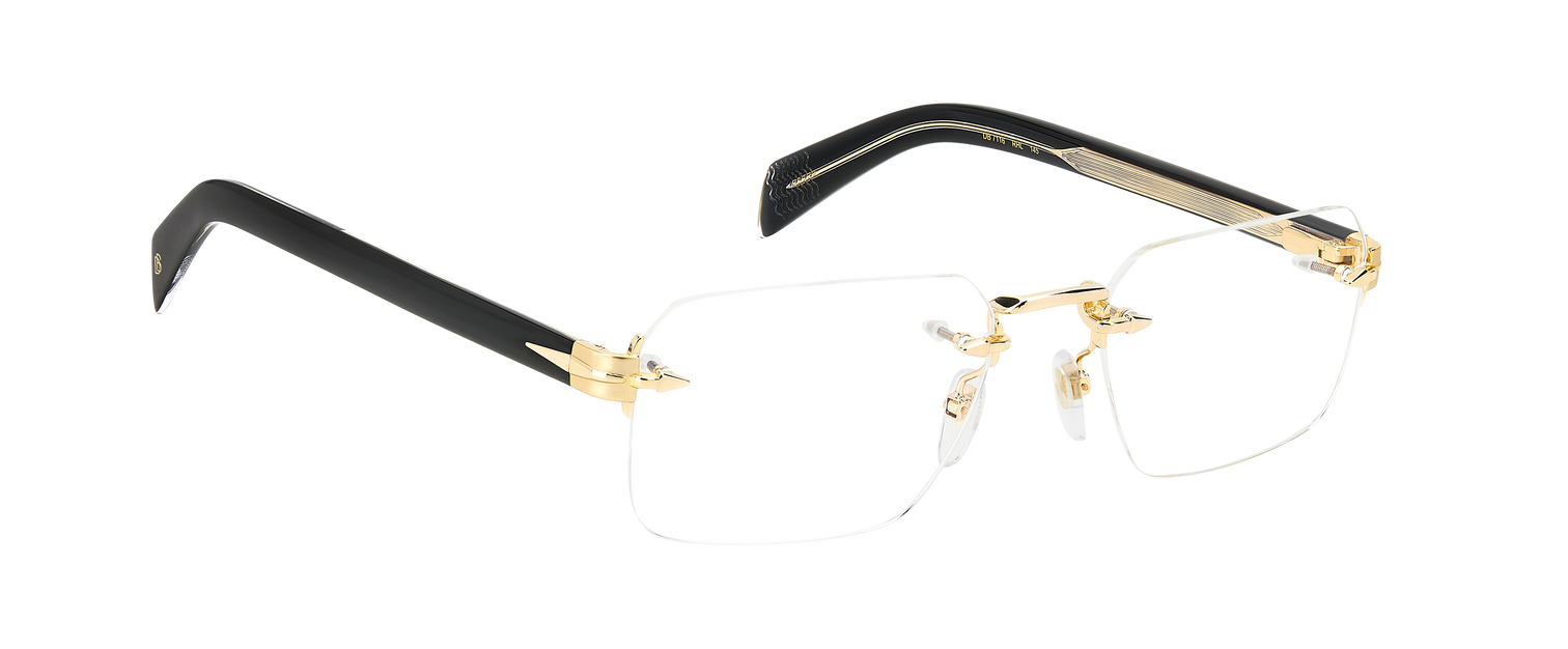 DB 7116 - Gold Black 2 - Blue Mirror