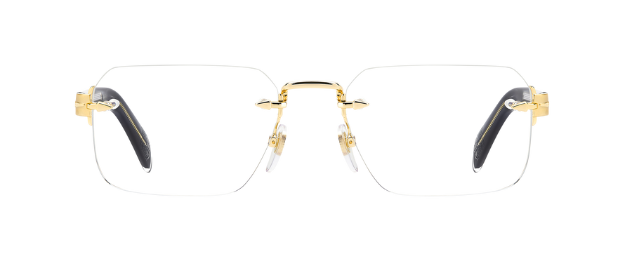 DB 7116 - Gold Black 2 - Blue Mirror