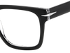 DB 7020/FLAT - Cristallo nero - Montature