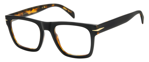 DB 7020/FLAT - Schwarz Havanna - Fassungen