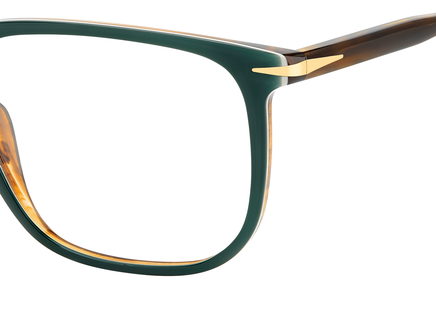 DB 1141 - Green Stripped Brown - Frames