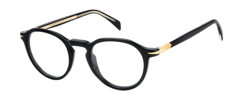 DB 1180 - Black Gold - Blue Mirror