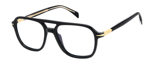 DB 1182 - Black Gold - Blue Mirror