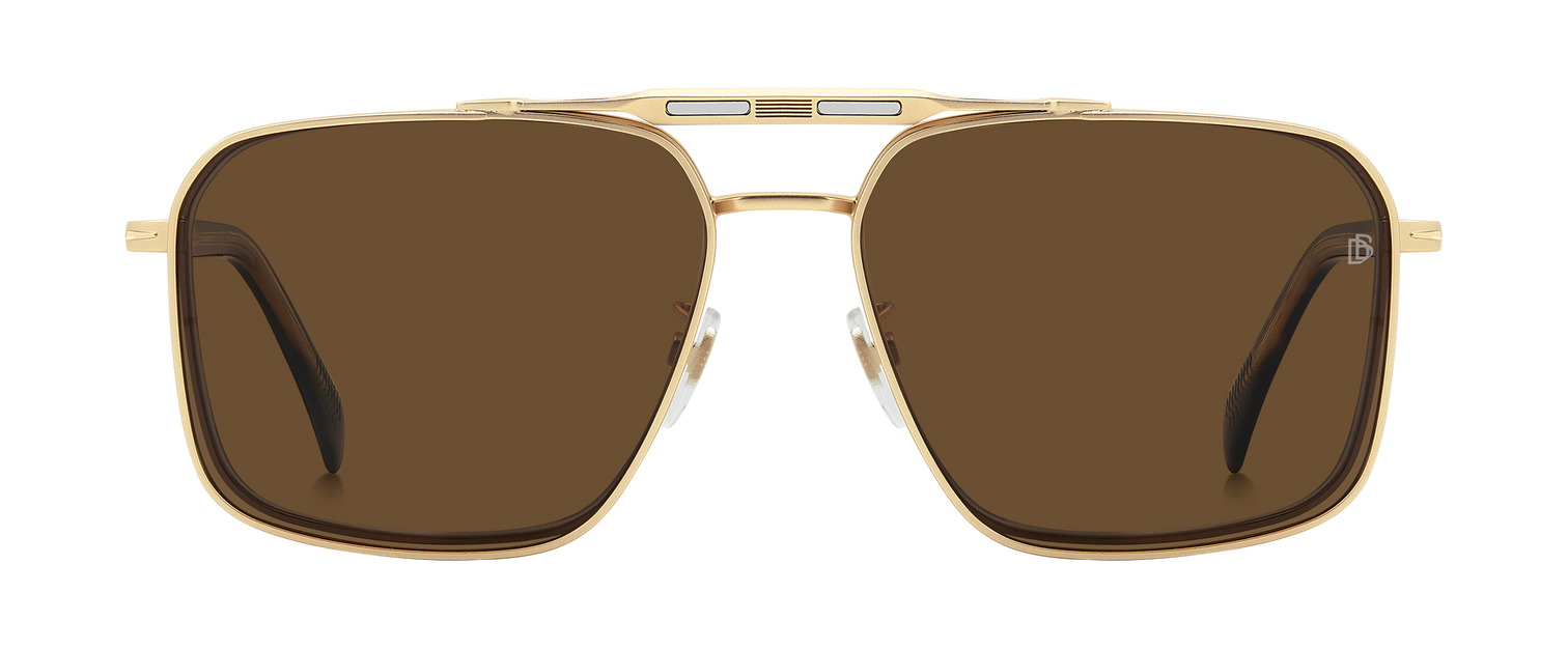 DB 1187/G/C - Havana dourada mate - Bronze Polarizado