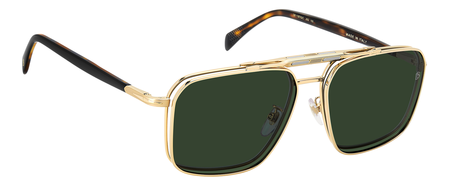 DB 1187/G/C - Oro - Verde polarizzato