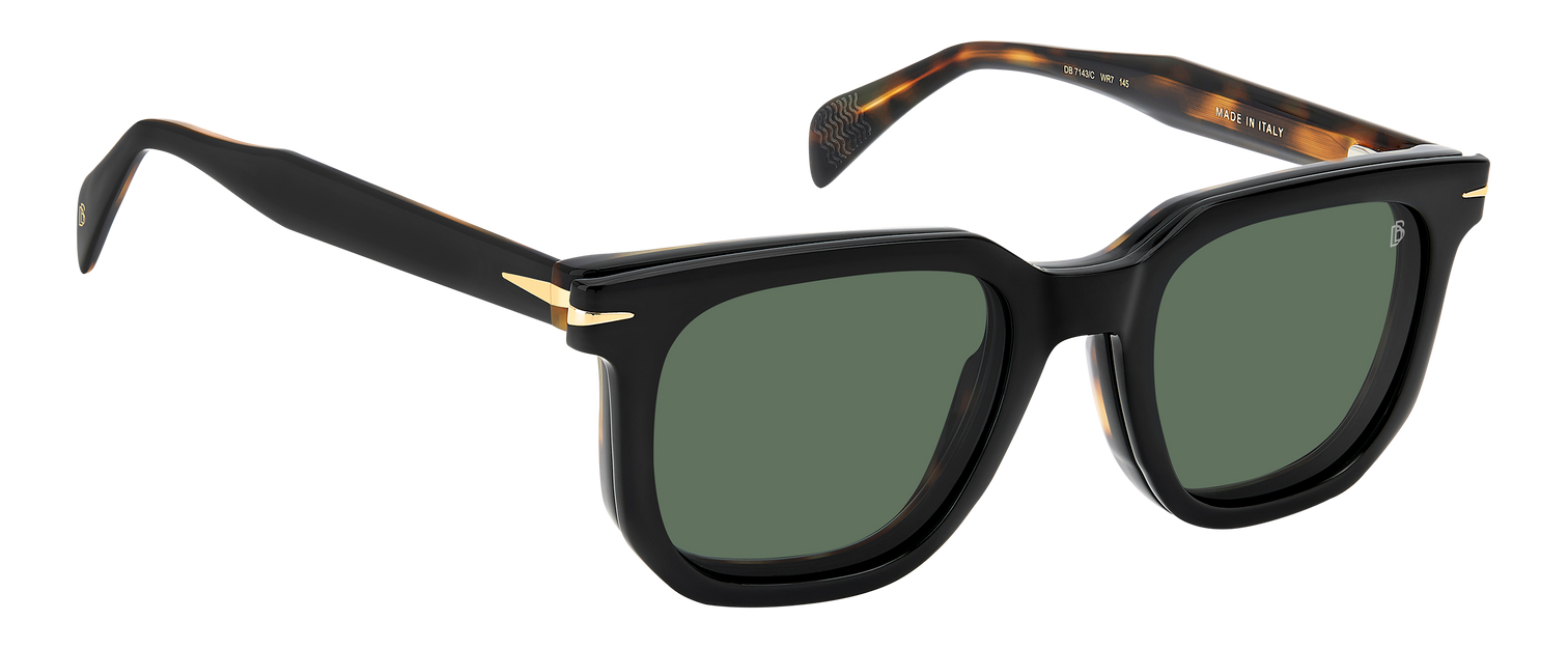 DB 7143/C - Black Havana - Green Polarized