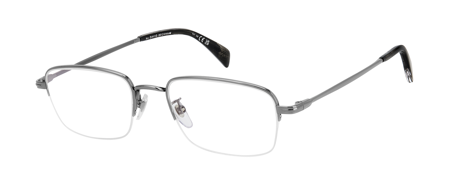 DB 1190/F - Dark Ruthenium - Blue Mirror