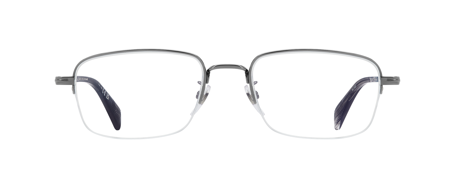 DB 1190/F - Dark Ruthenium - Blue Mirror