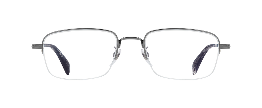 DB 1190/F - Dark Ruthenium - Blue Mirror