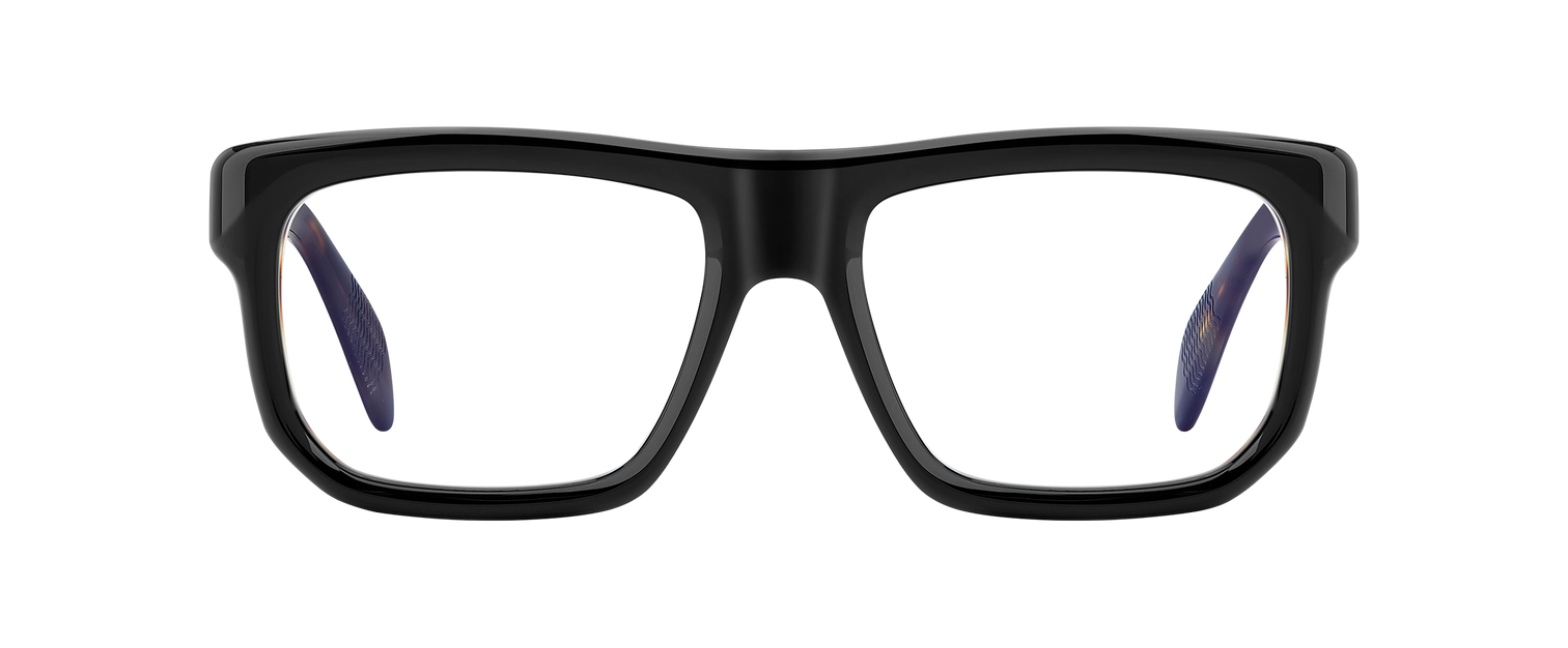 DB 7137 - Black Havana - Blue Mirror