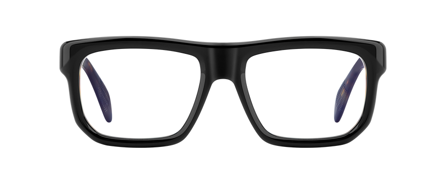 DB 7137 - Black Havana - Blue Mirror