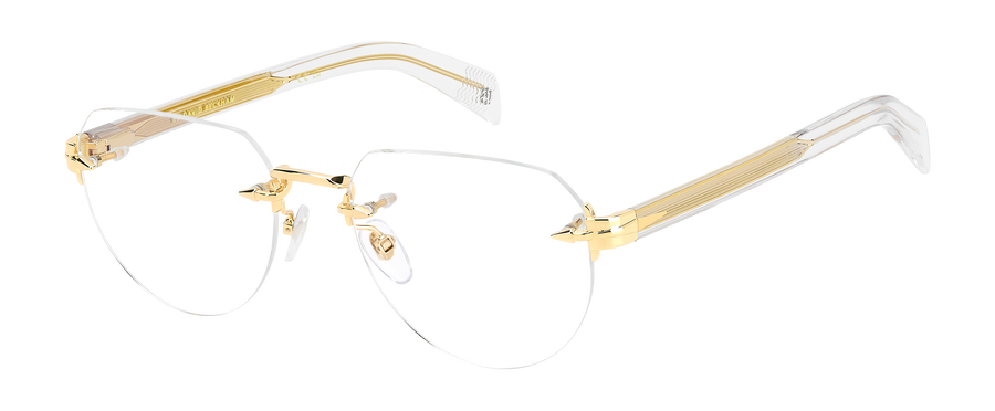 DB 7145 - Gold Crystal - Blue Mirror