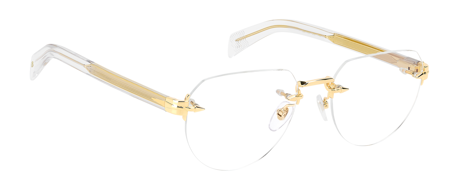 DB 7145 - Gold Crystal - Blue Mirror