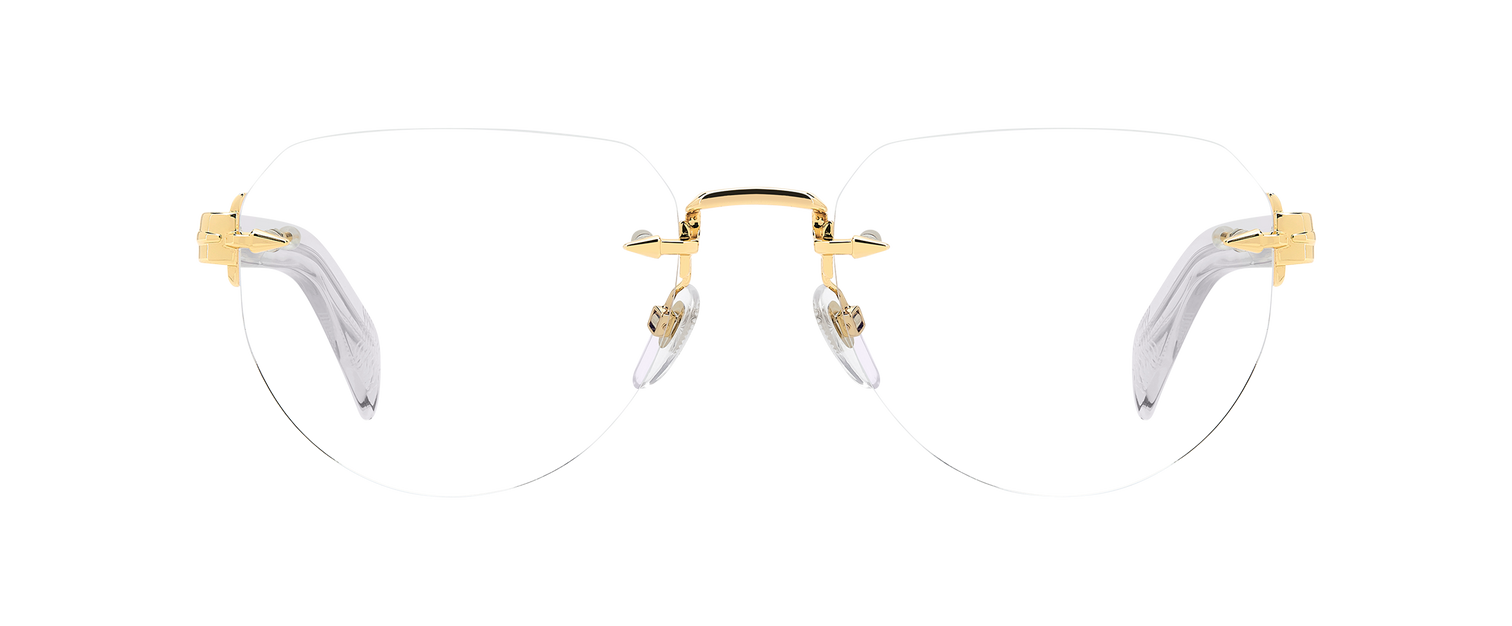 DB 7145 - Gold Crystal - Blue Mirror