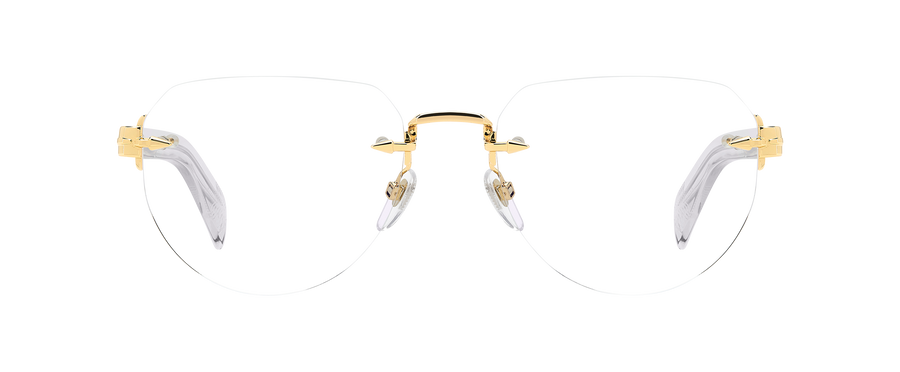 DB 7145 - Gold Crystal - Blue Mirror