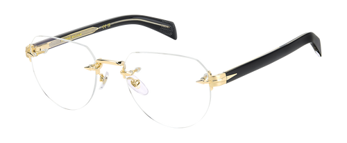 DB 7145 - Gold Schwarz 2 - Blauer Spiegel