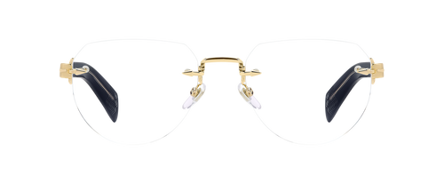 DB 7145 - Gold Schwarz 2 - Blauer Spiegel