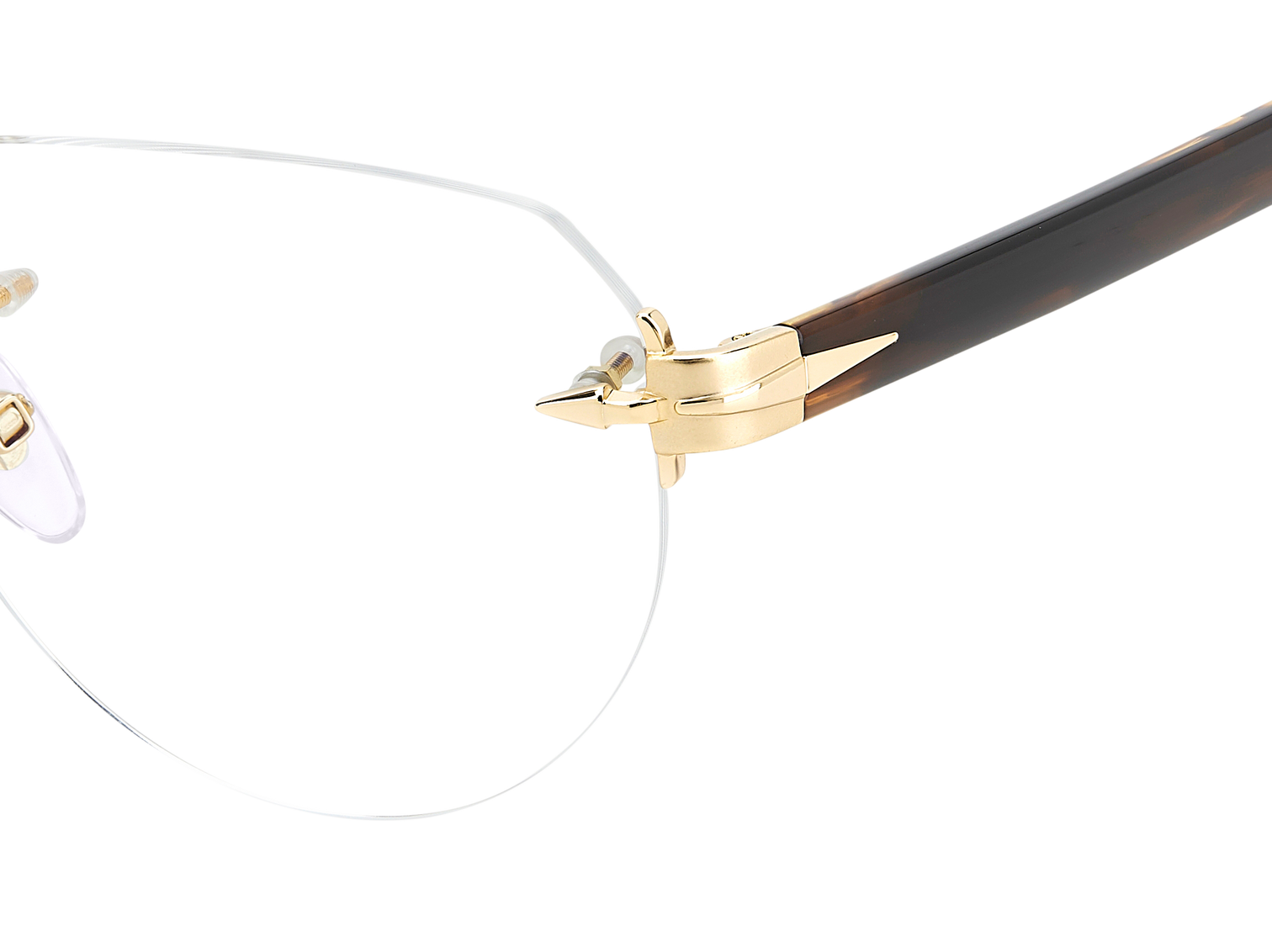 DB 7145 - Gold Brown Horn - Blue Mirror