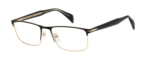 DB 1209 - Mattschwarz Gold - Rahmen