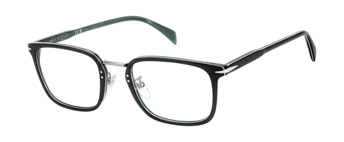 DB 1211/G - Schwarz gestreiftes Grün - Rahmen