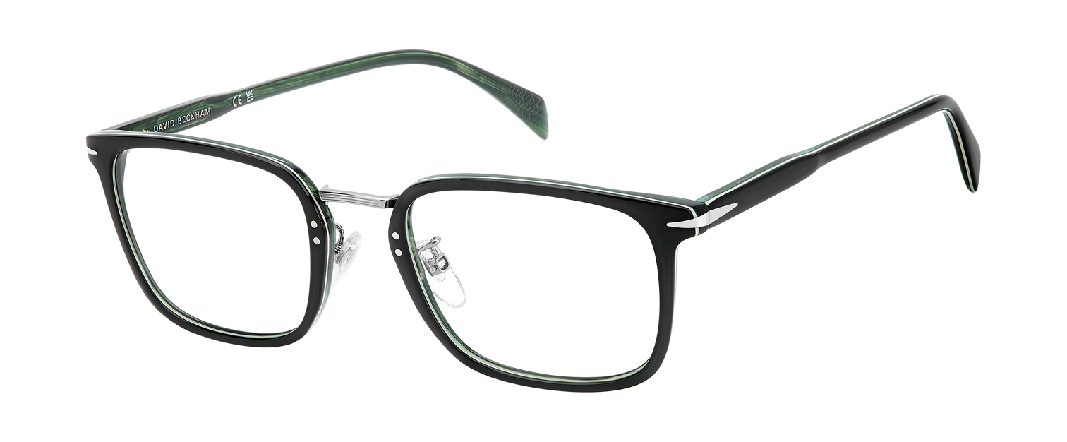 DB 1211/G - Black Striped Green -